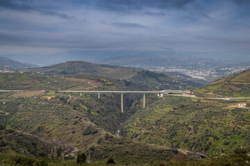 view from the top of the mountain
