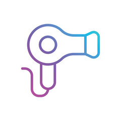 Hair Dryer vector icon