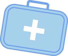 First Aid Medical Bag with Cross Symbol