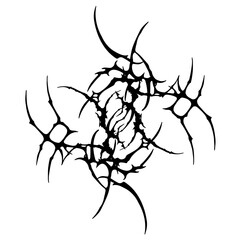 Cybersigil Y2k Design Element