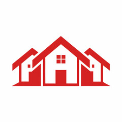 house icon isolated on white