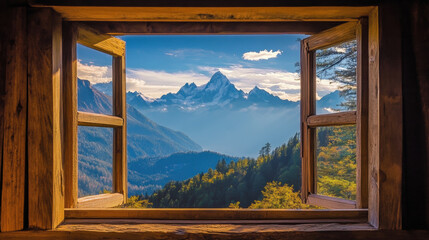 Mountain vacation rentals window views   scenery nature landscape scene scenery wallpaper backdrop