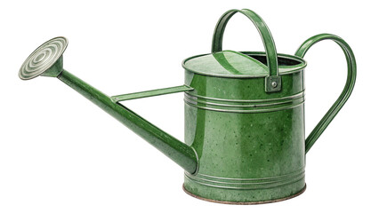 gardening water can isolated on transparent background.
