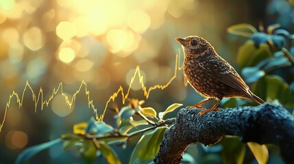 Rising Stock Prices Chart
