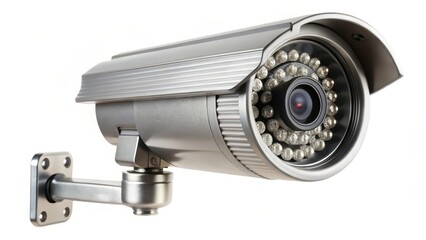 Security Camera on White Background