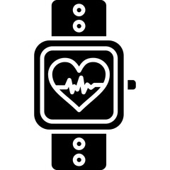 Medical smartwatch Icon