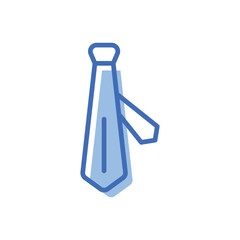 Tie vector icon
