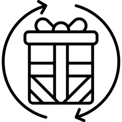 Returns Icon Vector Element