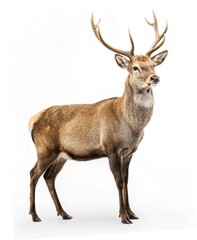 Obraz premium deer isolated on white