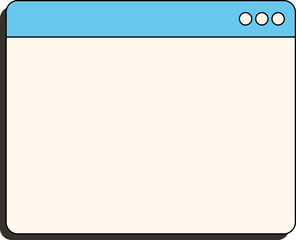 인터넷창 일러스트