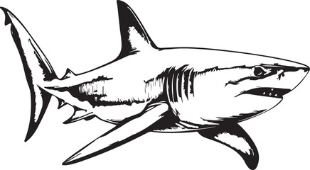 shark vector illustration