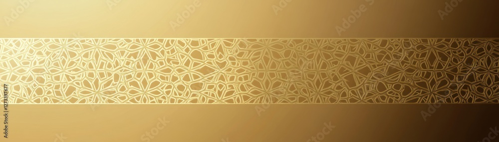 Poster Abstract Gold Geometric Pattern Design Background