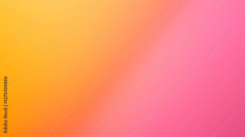 Aufkleber a vibrant gradient blending warm yellow into soft pink, creating a visually appealing and uplifting 
