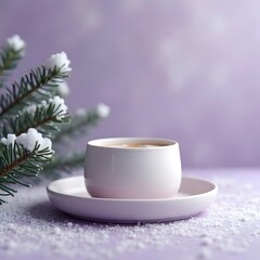 Enchanting Ceramic Tray in Hyper-Realistic Depth of Field