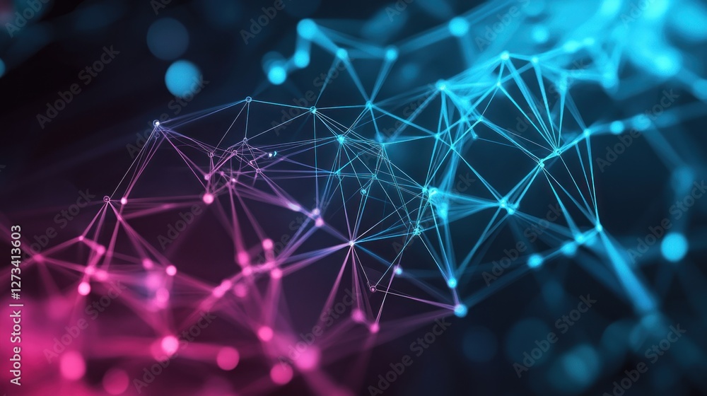 Poster Abstract Network of Connected Points and Lines