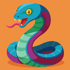 Fototapeta premium snake vector 