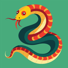 Fototapeta premium snake vector