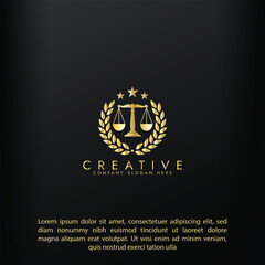 Law firm gold logo design,Revolution justice logo concept, Lawyer logo vector template design