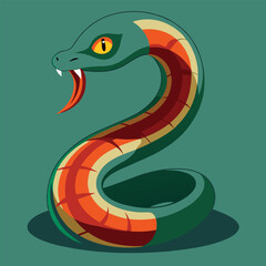 Fototapeta premium snake vector