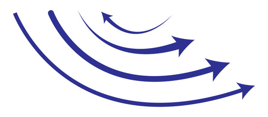 Curved arrows, hand drawn curved arrows. Set long blue curve arrow icon vector . blue curve arrow icon set. long arrow icon set. curve arrow vector. wavy curved Long arrow icon. long line arrow vector