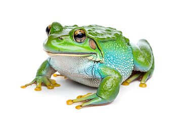 Obraz premium African bullfrog, isolated on white background
