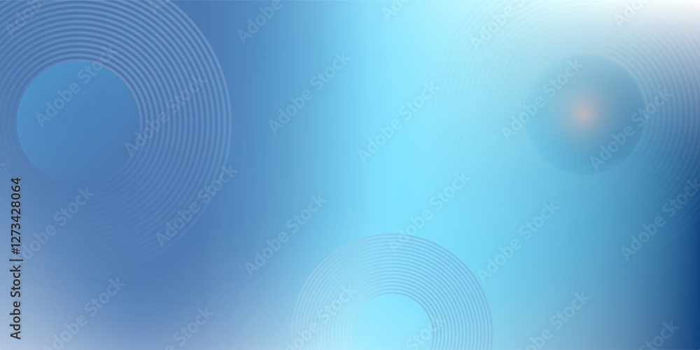 Poster gradient abstract background with circular line patterns. vector illustration.