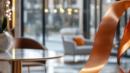An inaugural ceremony for the opening of a new boutique hotel. Featuring luxury and comfort
