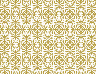 Golden Damask Fabric Pattern | Luxury Custom Fabric Designs | Jessica_j on Spoonflower Pattern