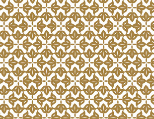 Golden Harmony: Elegant Gold & White Geometric Pattern