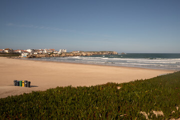 Scenic coastal view from Peniche