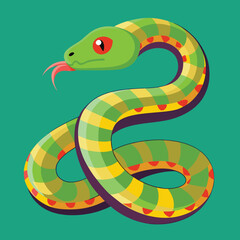 Obraz premium snake vector