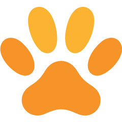 dog paw prints