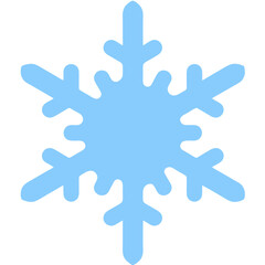 blue snow vector illustration