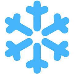 Obraz premium snow vector illustration blue