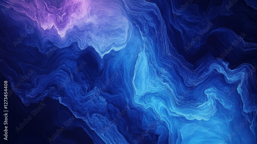 Poster vibrant abstract backdrop with mesmerizing pulsating colors
