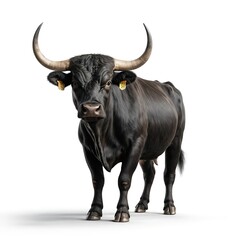 Naklejka premium Majestic Black Bull