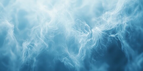 Captivating light blue smoke-like texture in ultra-high resolution; exudes smooth elegance with an ethereal sheen. 