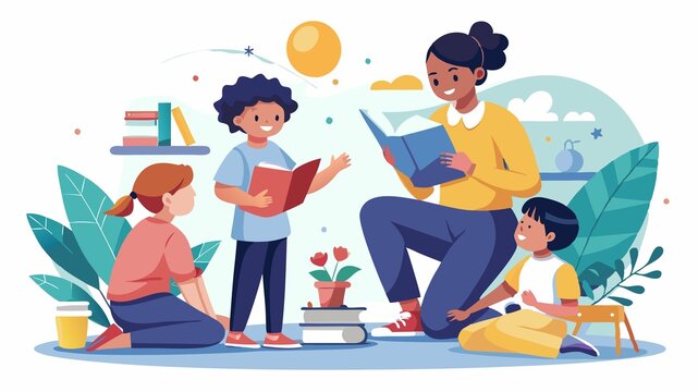 Engage children in playful activities, storytelling, and conversations to enhance language acquisition through interaction.