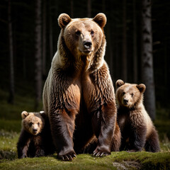 Obraz premium Braunbären 6