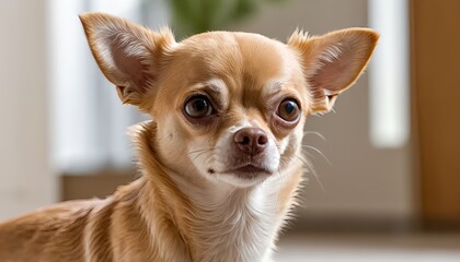 Obraz premium Adorable Chihuahua Puppy Portrait