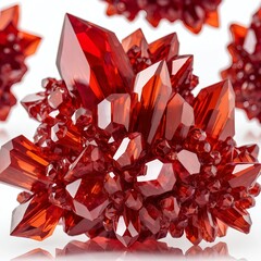 Red Crystal Cluster Macro