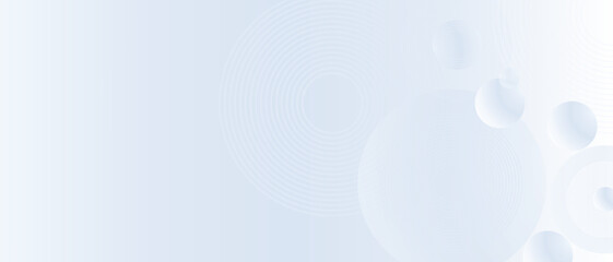 Modern abstract blue background with circle shape and lines. Digital technology concept design