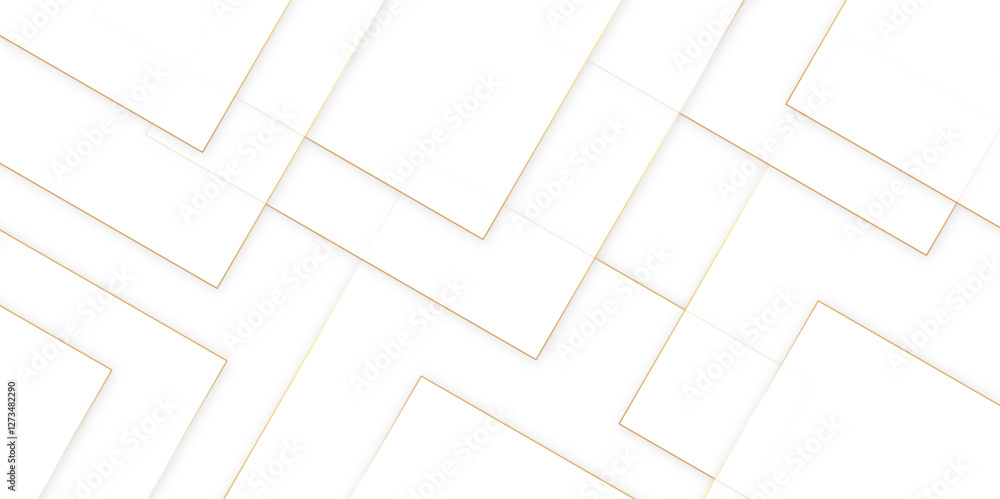 Poster mondrian style of diagonal square pattern vector. design geometric tile gold on black background. mo