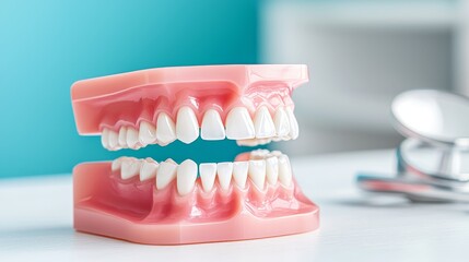 Detailed Model of Teeth and Gums for Dental Education and Treatment Visualization
