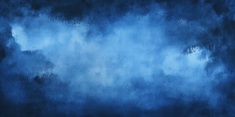 Obraz premium Abstract blue textured background with dark and light shades