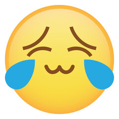 Cat Mouth With Tears Of Joy Face Emoji