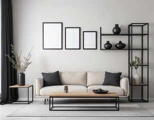 Modern Minimalist Living Room Interior Design