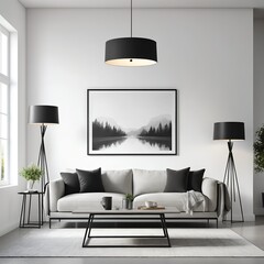 Modern Minimalist Living Room Interior Design