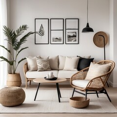 Modern Minimalist Living Room Interior Design