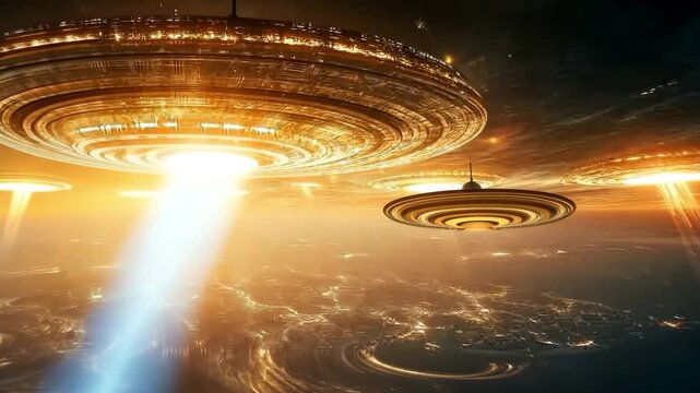 Earth is attacked by aliens.